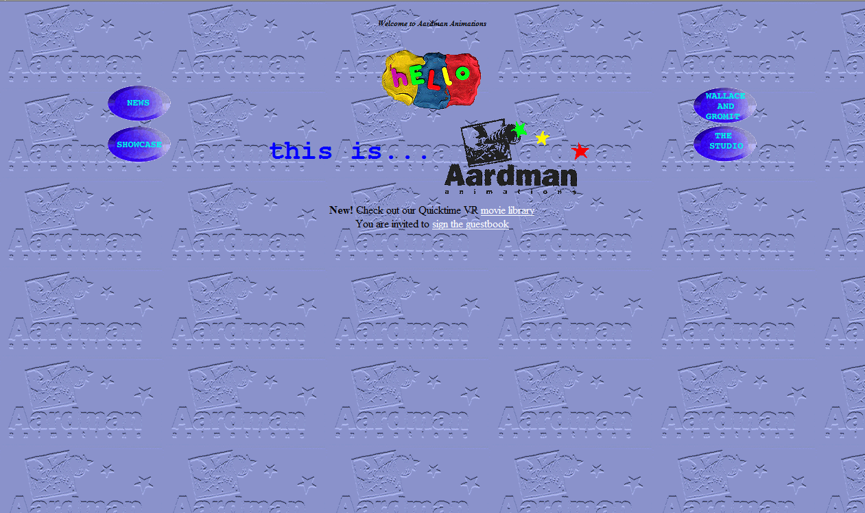 You are currently viewing aardman.com